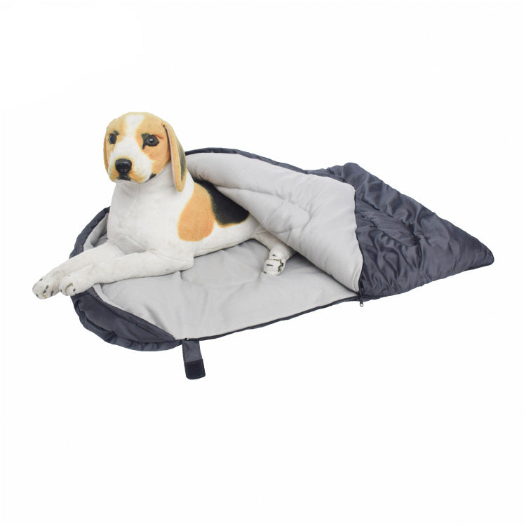 Cross-border Supply Factory Wholesale Dog Waterproof Warm Sleeping Bag Pet Bed Kennel Mat Pet Supplies