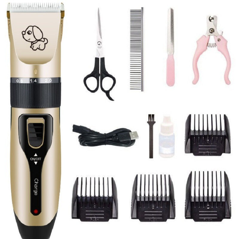 Amazon New Pet Hair Clipper Dog Shaver Cat And Dog Hair Clipper Pet Cleaning Supplies Spot Wholesale