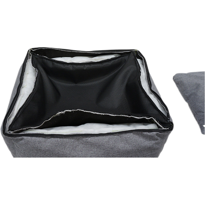Portable Car Kennel Pet Dog Seat Four Seasons Universal Detachable And Washable Autumn And Winter Corgi Bomei Cat Nest