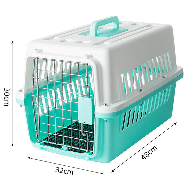 Air Box Cat Out Portable Cat Cage Cat Bag Pet Space Box Dog Checked Box Car Dog Cage Box