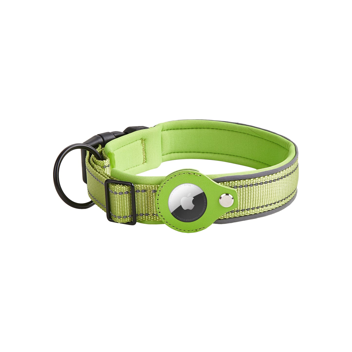 Pet Adjustable Reflective Collar Not Tight Neck Nylon Collar Small And Medium Size Dog Collar Diving Material Bottom Dog Collar