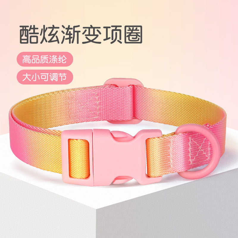 Pet Dog Collar Corgi Teddy Small Dog Collar Golden Retriever French Bulldog Medium Dog Labrador Dog Walking Collar