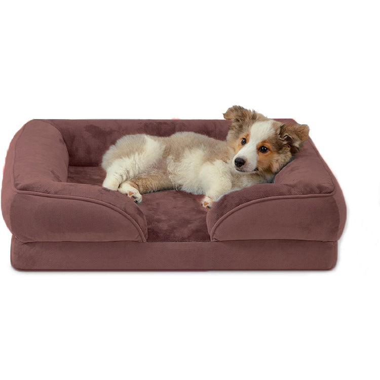 Removable And Washable Pet Sofa Kennel, Cat Kennel, Massage Orthopedic Functional Kennel, Not Easy To Deform, Breathable And Comfortable