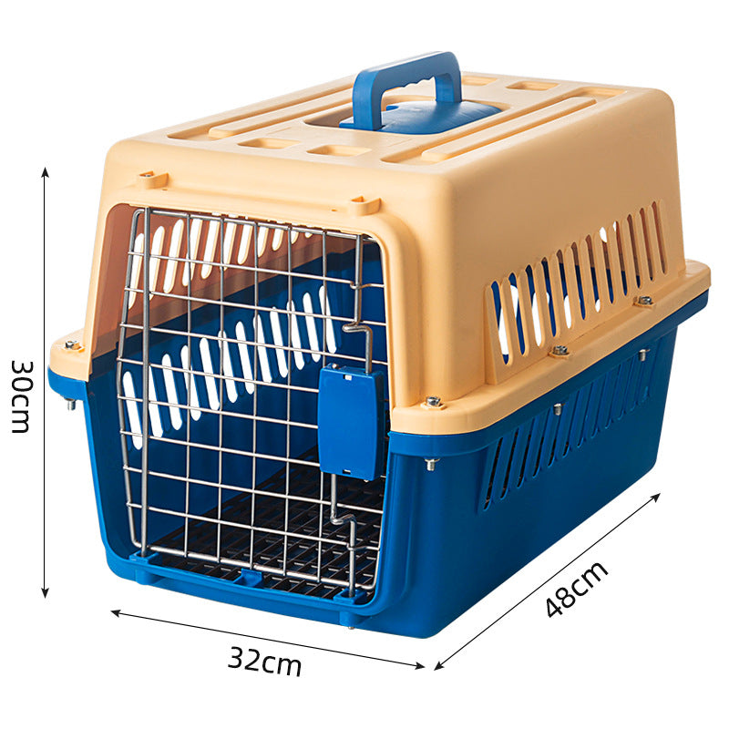 Air Box Cat Out Portable Cat Cage Cat Bag Pet Space Box Dog Checked Box Car Dog Cage Box