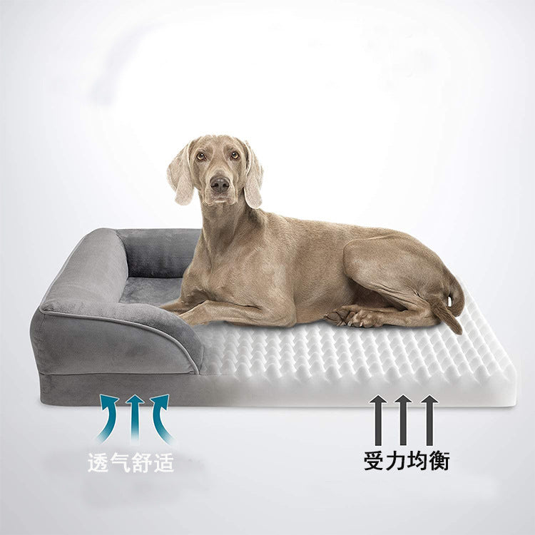 Removable And Washable Pet Sofa Kennel, Cat Kennel, Massage Orthopedic Functional Kennel, Not Easy To Deform, Breathable And Comfortable