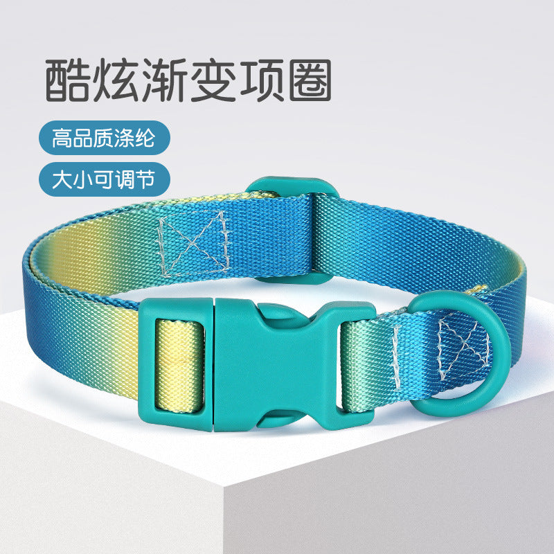 Pet Dog Collar Corgi Teddy Small Dog Collar Golden Retriever French Bulldog Medium Dog Labrador Dog Walking Collar