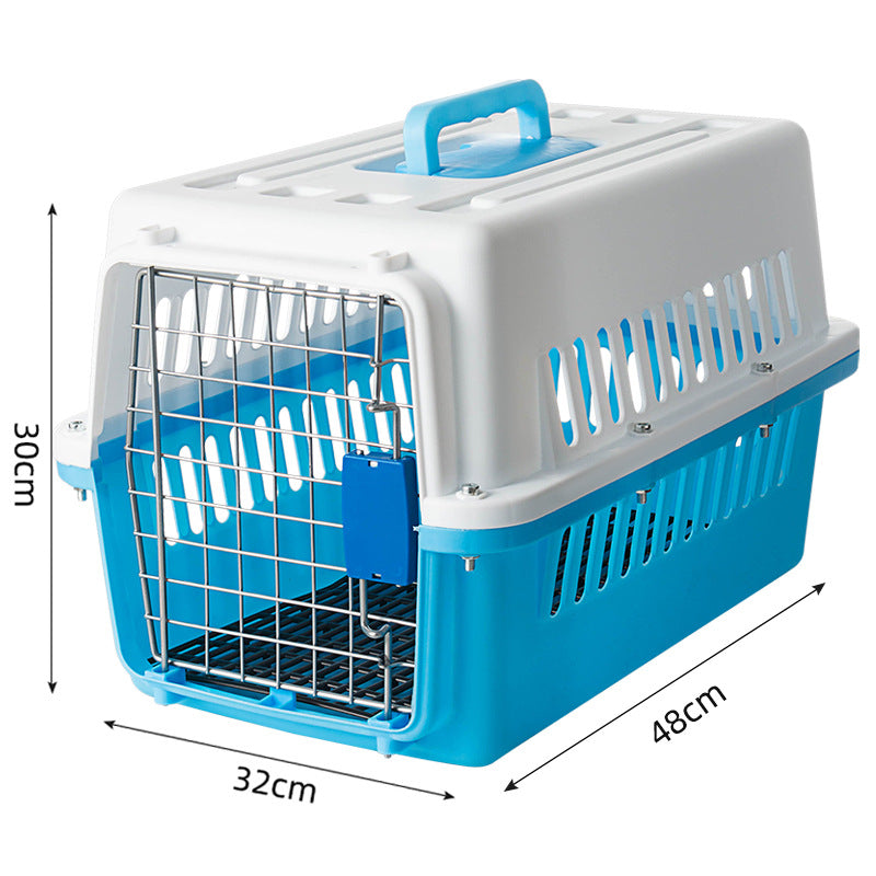 Air Box Cat Out Portable Cat Cage Cat Bag Pet Space Box Dog Checked Box Car Dog Cage Box