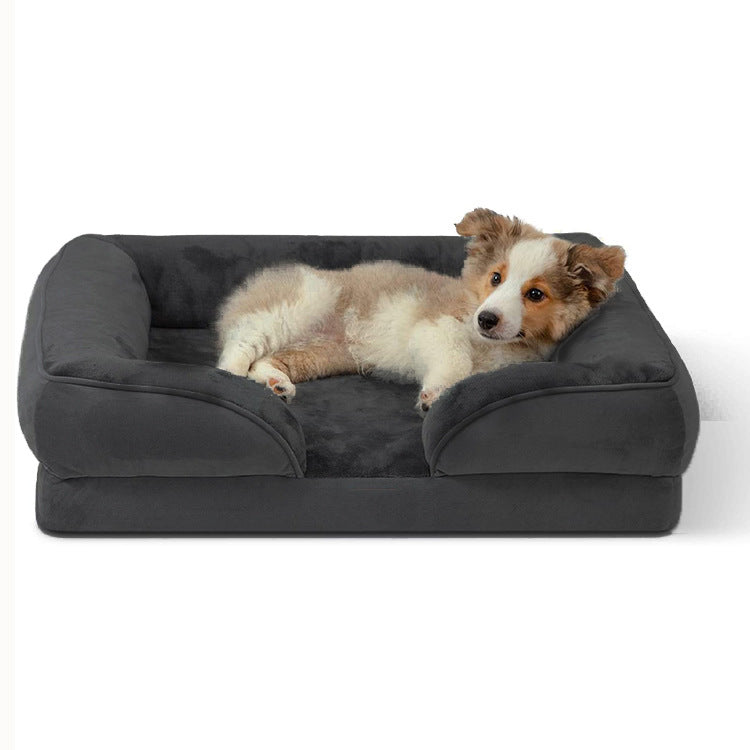 Removable And Washable Pet Sofa Kennel, Cat Kennel, Massage Orthopedic Functional Kennel, Not Easy To Deform, Breathable And Comfortable