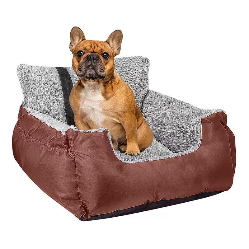 Pet Car Car Cushion Dog Out Seat Cushion Small And Medium Dog Kennel Front Spot