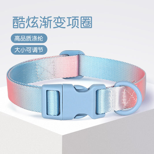 Pet Dog Collar Corgi Teddy Small Dog Collar Golden Retriever French Bulldog Medium Dog Labrador Dog Walking Collar