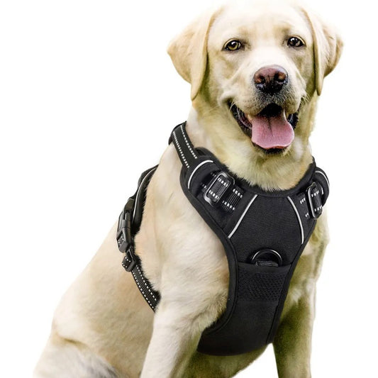 Dog Leash Pet Chest Back Nylon Dog Leash Large Dog Chest Strap Pet Supplies
