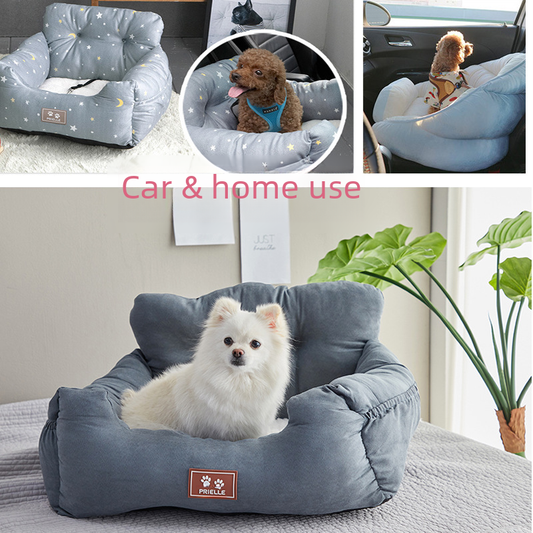 Korea Car Kennel Pet Car Seat Portable Portable Kennel Teddy Four Seasons Universal Kennel Dogbed